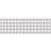 Silver Diamante Trim - Large