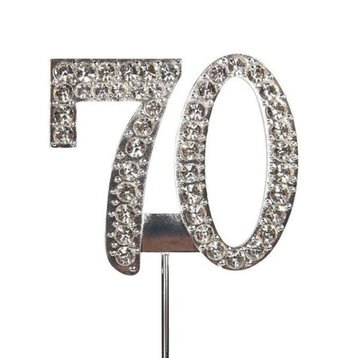 CST Diamante Silver Colour Numbers - Image 18