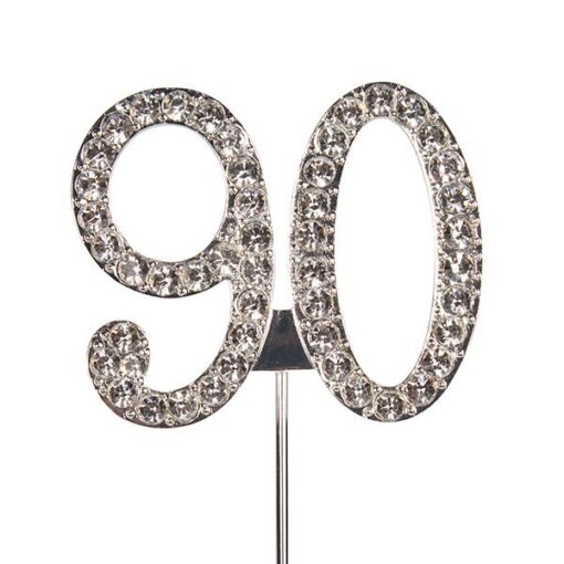 CST Diamante Silver Colour Numbers - Image 19