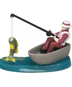Fisherman With Action Fish DecoSet