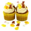 Chick, Egg And Rabbit Sugar Pipings