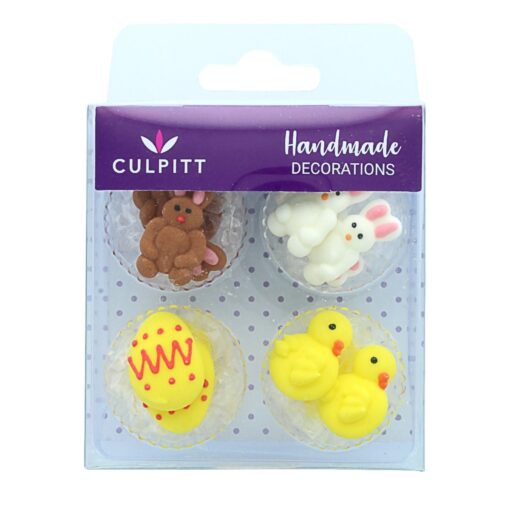 Chick, Egg And Rabbit Sugar Pipings - Image 2