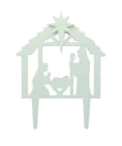Nativity Gumpaste Pic - 130 X 125mm