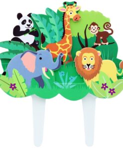 Jungle Friends Cake Decoration 140 X 155mm (Inc Pic)