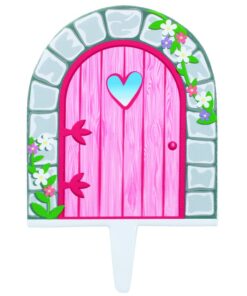 Fairy Door Cake Decoration 95 X 145mm (Inc Pic)