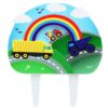 Construction Cake Decoration 140 X 155mm (Inc Pic)
