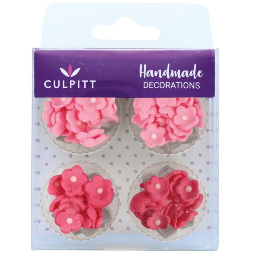 Flower Sugar Pipings - 7 Designs