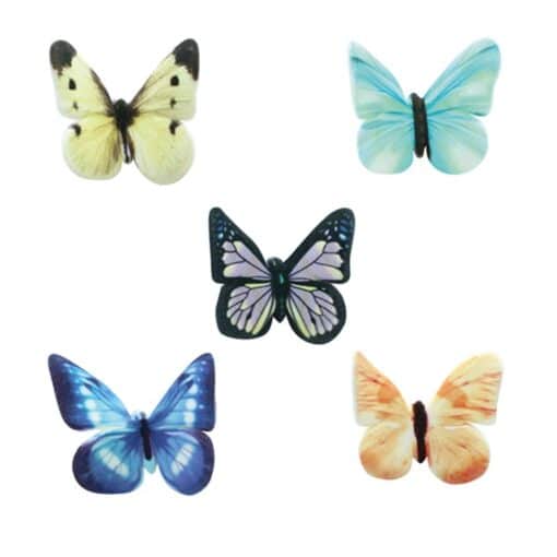 SugarSoft Assorted Butterflies - 30mm
