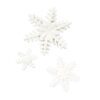 Snowflake Pipings - Pack of 120