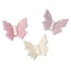 Lustred Sugar Butterflies - Pack of 18