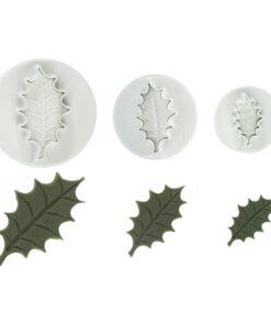 PME Holly Leaf Plunger Cutter - 3 Set