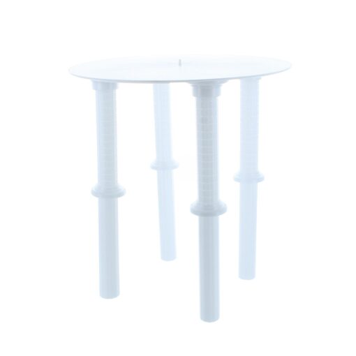 Scored Column Cake Pillars - 9"
