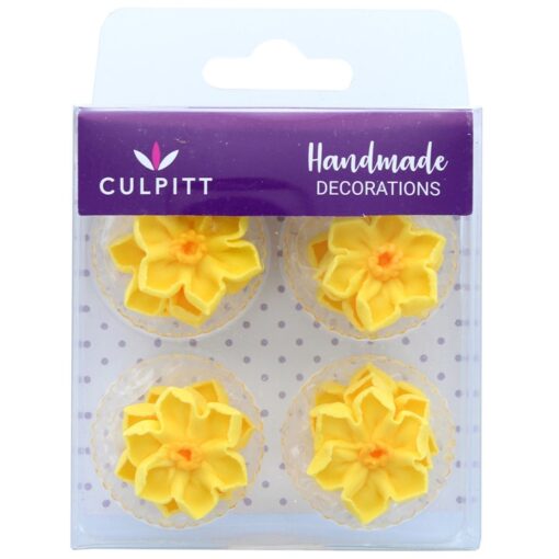 Flower Sugar Pipings - 7 Designs - Image 6