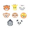 Cute Animals Collection - Handmade Royal Icing Decorations - 35mm - Pack of 80