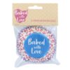 Baked With Love Rosebud Foil Baking Cases
