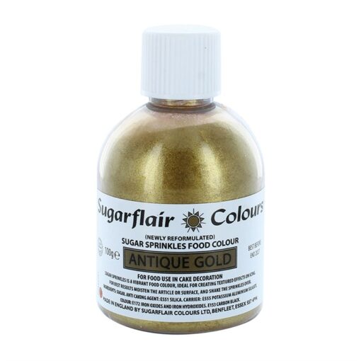 Sugarflair Titanium Free Sugar Sprinkles 100g - 4 Colours