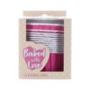 Hot Pink Baking Cups - 50mm