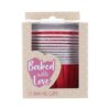 Primary Red Baking Cups - 50mm