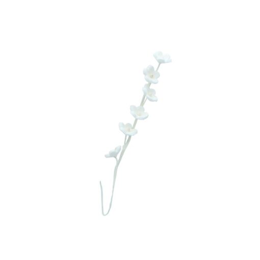 100mm Mini White Blossom Sugar Flower Spray - Pack of 10