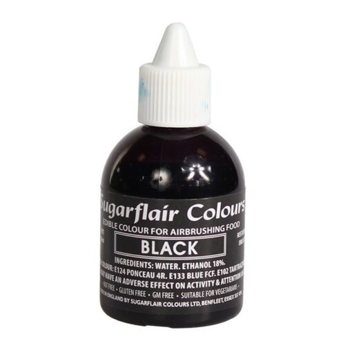 COLOUR-SUGARFLAIR-A/BRUSH-BLACK-60ml