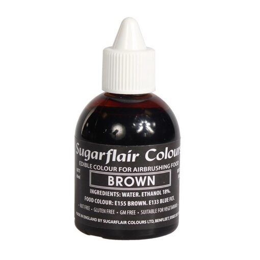 COLOUR-SUGARFLAIR-A/BRUSH-BROWN-60ml