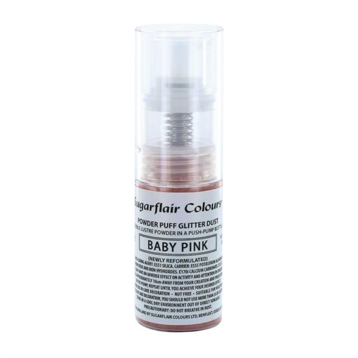 Sugarflair Powder Puff Glitter Dust Spray Sparkle E171 Free - 10g - 21 Colours - Image 3