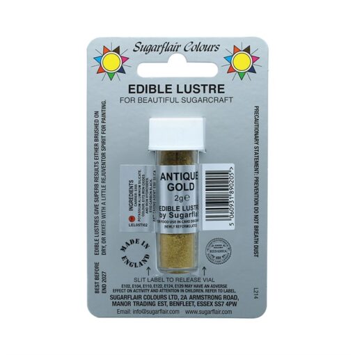 Sugarflair Lustre Dusts E171 Free - 20 Colours - Image 2