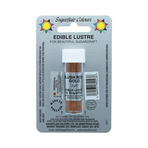 Sugarflair Lustre Dusts E171 Free - 20 Colours - Image 4