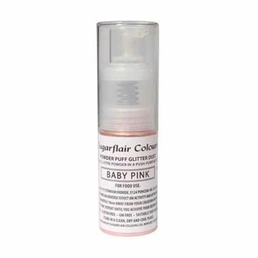 Sugarflair Powder Puff Glitter Dust Spray Sparkle 10g - 19 Colours - Image 2