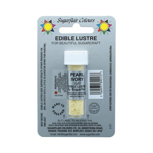 Sugarflair Lustre Dusts E171 Free - 20 Colours - Image 12
