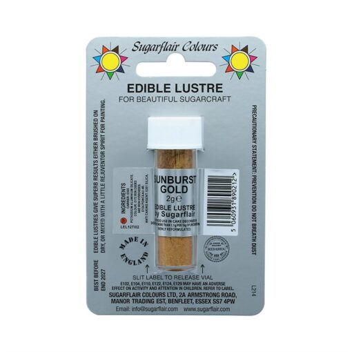 Sugarflair Lustre Dusts E171 Free - 20 Colours - Image 17