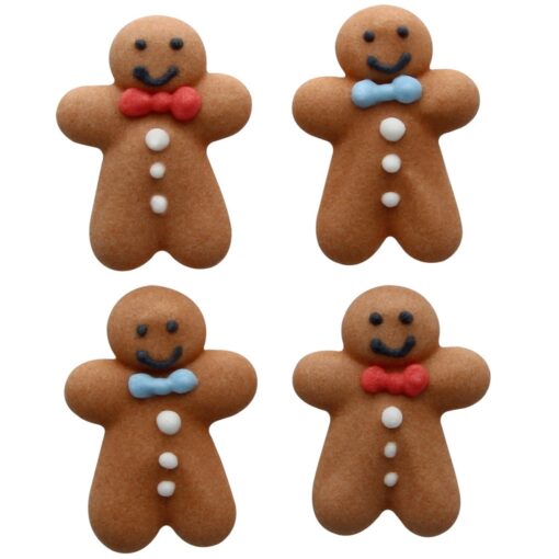 Gingerbread Men Sugar Decorations