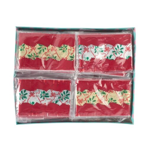 Christmas Frill Assorted Box of 36 - 2 Designs