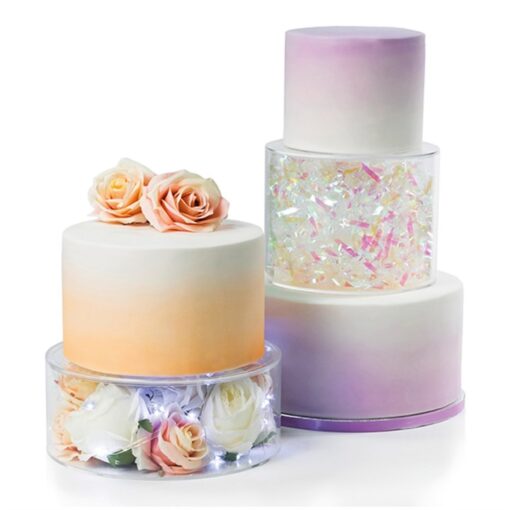 Fill-A-Tier Acrylic Cake Tier - 2 Sizes - Image 3