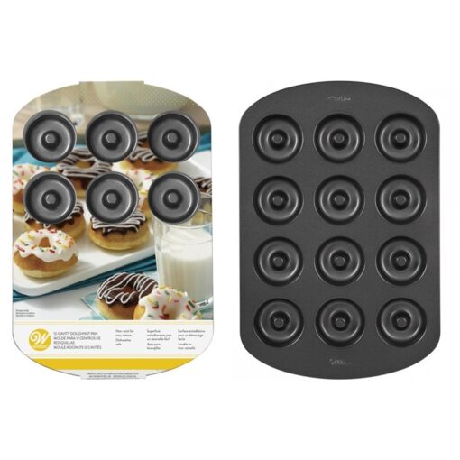 Wilton 12 Cavity Medium Doughnut Tin