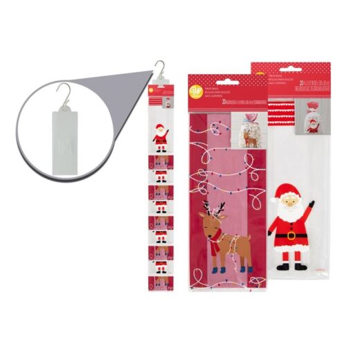 Wilton Treat Bag Clipstrip - 24 Set