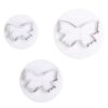 Cake Star Plunger Cutter Butterfly 3 Piece
