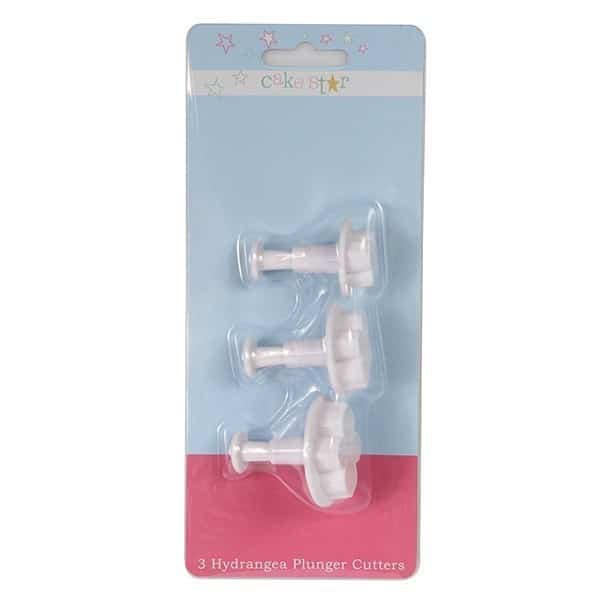 Cake Star Plunger Cutters - Hydrangea