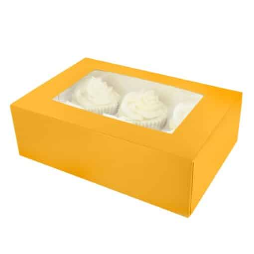 6/12 Cupcake Box - Brights - 6 Colours - Image 11