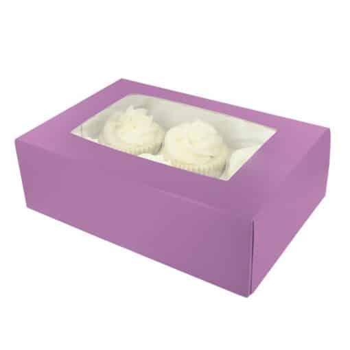 6/12 Cupcake Box - Brights - 6 Colours - Image 8