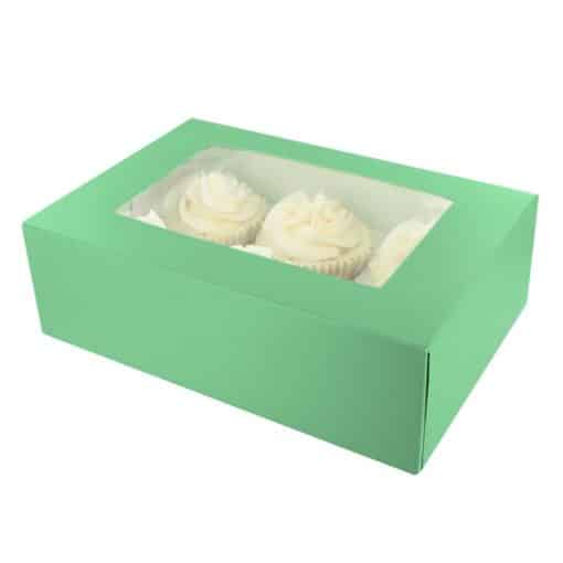 6/12 Cupcake Box - Brights - 6 Colours - Image 2