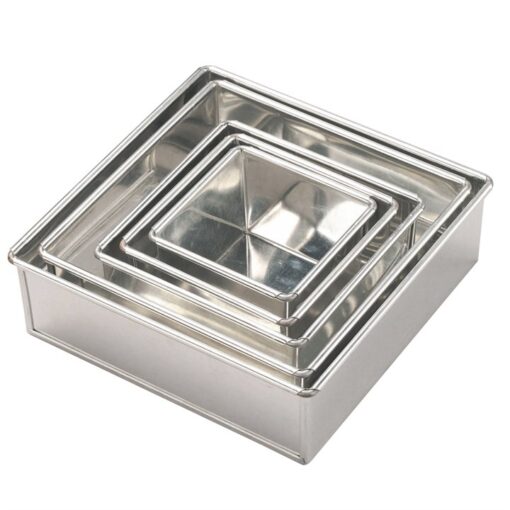 Invicta Square Cake Tins - 3 Sizes