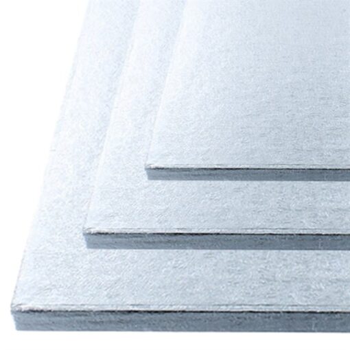 Select Lightweight 12mm Cake Boards - Square  - Pack of 5 - 5 Sizes