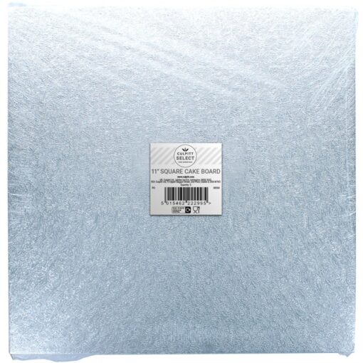 Select Lightweight 12mm Cake Boards - Square  - Pack of 5 - 5 Sizes - Image 4