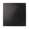 10'' (254mm) Black Double Thick Square Turned Edge Cake Cards - Pack of 10
