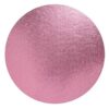 Light Pink Double Thick Round Turned Edge Cake Card - Pack of 10 - 2 Sizes