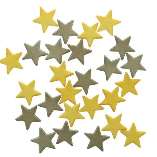Silver & Gold Stars