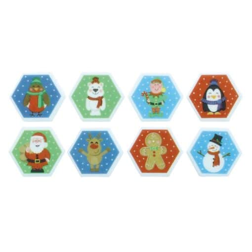 Christmas Cupcake Sugarettes - Pack of 450
