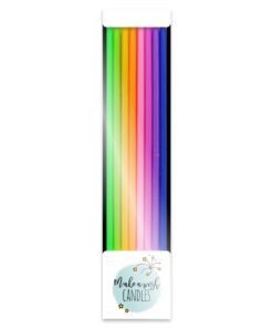 Make A Wish Tall Neon Candles x 8