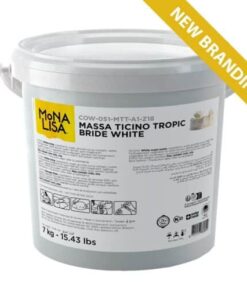 Mona Lisa Massa Ticino White Tropic Sugar Paste 7kg